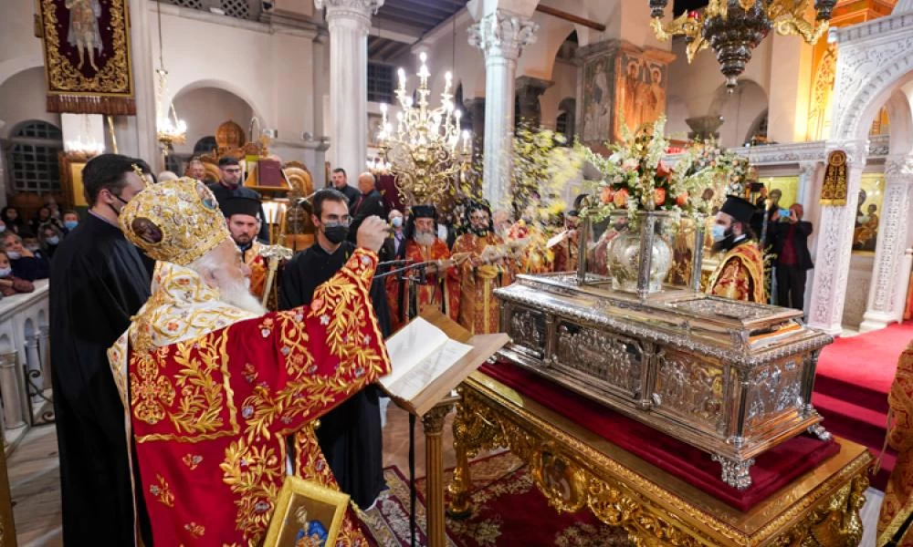 Στον Πολιούχο της Θεσσαλονίκης ο Μητροπολίτης Βεροίας